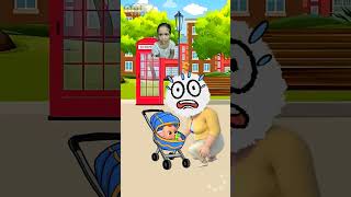 mama vs mama cartoon video 😲😲😲funny shortvideo funnycomedy youtubeshorts [upl. by Lemire387]