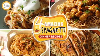 4 Amazing Spaghetti Recipes By Food Fusion [upl. by Laurinda]