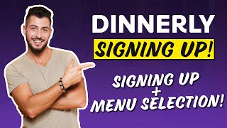 Dinnerly Meal Delivery Service Review  Signing Up  Menu Selection [upl. by Odarnoc]