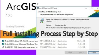 ArcGIS 105 Complete Software installation [upl. by Murage]