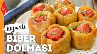 Kıymalı Biber Dolması  Nasıl Yapılır [upl. by Hansiain]