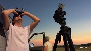 Total Solar Eclipse 2017  Glendo Wyoming [upl. by Nylannej675]