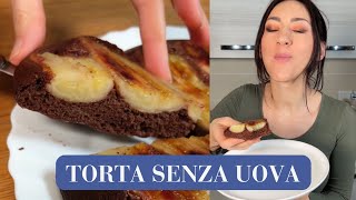 TORTA SENZA UOVA cotta in padella  ricetta SENZA GLUTINE [upl. by Yalc]