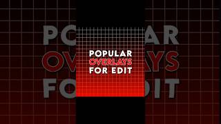 POPULAR OVERLAYS FOR EDIT  ENCHANTE EDITING ✅ [upl. by Joktan]