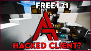 The Legit Minecraft BEST HACKED Client for Java 121 [upl. by Alegre455]