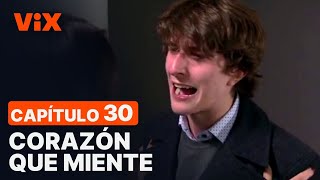 Corazón Que Miente  Capítulo 30 completo  Novelas en ViX [upl. by Aihsyla]