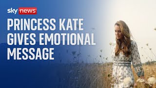 Princess Kate has released an emotional and personal message about her health [upl. by Sabian326]