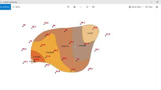 Isohyetel method on Arc GIS  Calculation of area between contours [upl. by Yhtir750]