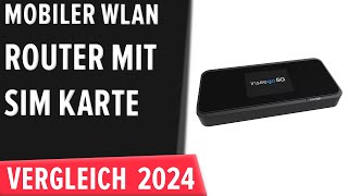 TOP–7 Die besten Mobiler WLANRouter mit SIM Karte Test amp Vergleich 2024  Deutsch [upl. by Sefton]