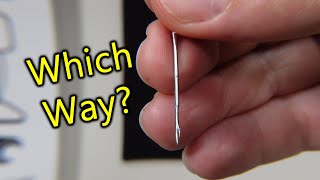 How to Properly Install a Needle in an Industrial Sewing Machine [upl. by Annaiel]