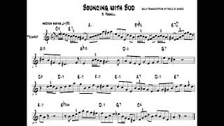 BOUNCING WITH BUD Fats Navarro Solo Transcription [upl. by Cly780]