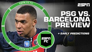 Does PSG or Barcelona have the edge in Champions League quarters  ESPN FC [upl. by Nurat]