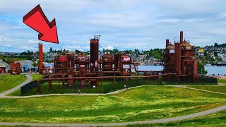 Gas Works Park Seattle Washington Walking Tour 2024 [upl. by Iraj]