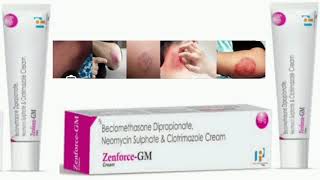 Zenforce GM Cream Beclomethasone Dipropionate Neomycin Sulphate amp Clotrimazole Cream [upl. by Yttocs]