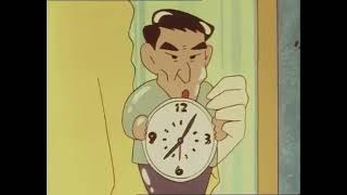 Shin Chan Vitello Dub  Mitzis Jackie Chan Clock [upl. by Omrelliug]