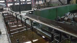 Nickel Alloy Hastelloy C22 UNS N06022 Pipe Degreasing Process [upl. by Essilrahc929]