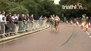 2013 London ITU Triathlon Junior Mens World Championships [upl. by Neerac868]