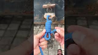 Nó simples e tensionado knotskill diy viral knot shortvideo [upl. by Oeram173]