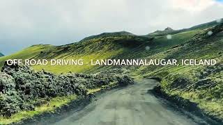 The Road to Landmannalaugar Iceland [upl. by Ahsii]