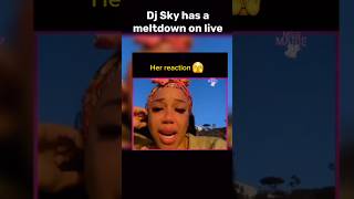 DJ Sky shows her ass and then cries🤣😂baddieseast djsky natalienunn [upl. by Seugirdor753]