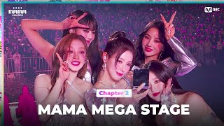 2023MAMA GIDLE 여자아이들  퀸카 Queencard MAMA ver  Mnet 231129 방송 [upl. by Linson]