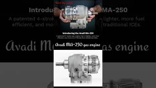 Avadi MA250 gas engine engineering mechanical btech 3ddesign mechanisms engine 3d shorts [upl. by Yensehc]