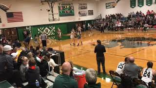 William Monroe vs Fluvanna  High School Varsity Girls Basketball 1219 [upl. by Brownley]