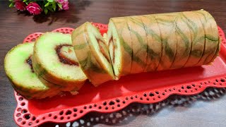 Resep Bolu Gulung Panggang super lembut dan Anti Gagal❗️ [upl. by Eeroc440]