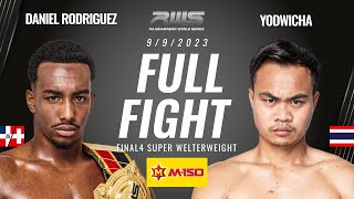 Full Fight l Daniel Rodriguez vs Yodwicha l แดเนียล โรดริเกวซ vs ยอดวิชา l RWS [upl. by Brendis545]