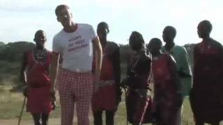 White Man Dances with Masai [upl. by Frederique135]