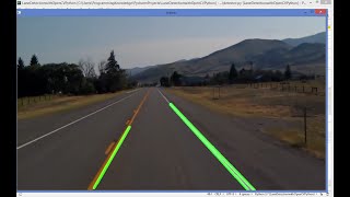 OpenCV Python Tutorial For Beginners 31  Road Lane Line Detection with OpenCV Part 1 [upl. by Nnairret]