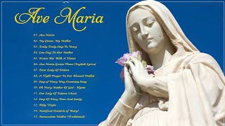 Ave Maria  Classic Marian Hymns Sung in Gregorian Ambrosian And Gallican Chants [upl. by Thetes]