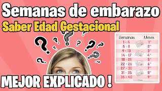 ¿Cómo calcular cuántas semanas de embarazo tengo  Maternarco [upl. by Amos]