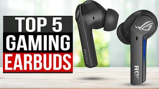 TOP 5 Best Gaming Earbuds 2024 [upl. by Norvil625]