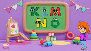 Learn KLMNO For Kids  Alphabet For Kids  ABC Kids Games ABCDE ABC 123nurseryrhymeskidsvideos [upl. by Miculek]