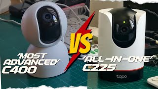 COMPARISON Xiaomi C400 vs Tapo C225  4MP QHD 25KVideo Camera [upl. by Cecelia]