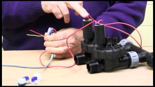 Wiring an Irrigation Solenoid Valve [upl. by Aenit459]