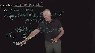 Calculation of K Br Dimerization [upl. by Abihsot347]