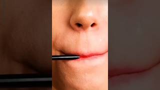 lipstick hack 🤯❌✅lipstick makeuphacks makeup hack shorts viral redlip redlipmakeup [upl. by Hamid162]