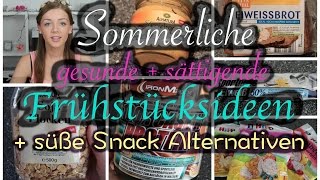 Sommerliche gesunde  sättigende Frühstücksideen amp süße Snack Alternativen  mit Rebekah Wing [upl. by Atelahs]