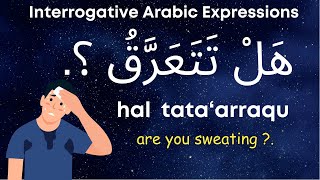 ARABIC INTERROGATIVE EXPRESSION Easy And Simple For Daily Conversation With Demonstrative Pronouns [upl. by Aceber]