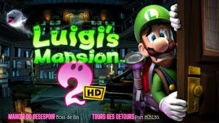 Luigis Mansion 2 hd PARTIE 3  quot Manoir du désespoir quot et quot Tours des détours parties B1B2B3 quot [upl. by Kiersten224]