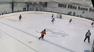 Pulled Goalie 1 Timer Slap Shot to Tie and Force Overtime [upl. by Anecusa]