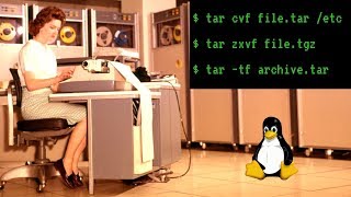 Linux tar Command Tutorial with Examples tar targz tgz [upl. by Dorahs]