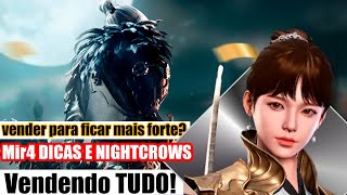 Mir4  Vendendo personagens Ganhar dinheiro  NightCrows [upl. by Carmelle]