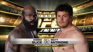 KIMBO SLICE vs MATT MITRIONE FULL FIGHTUFC [upl. by Fellner]