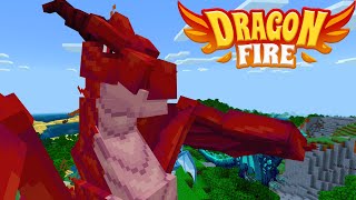 Its finally hereDragonFire Add on  Bedrock [upl. by Htedirem]