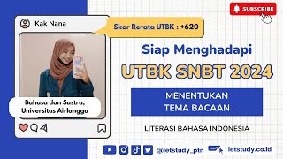 Menentukan Tema Bacaan  SNBT 2024  Literasi Bahasa Indonesia [upl. by Swan688]