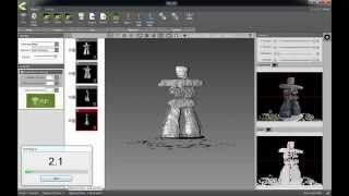 Kinect 3D Scanning Software KScan3D Tutorial  Part 2 Batch Scanning [upl. by Franklin680]