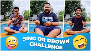 Sing or Drown 💦🤣 Music Challenge shorts waitforit challenge [upl. by Annwahs680]